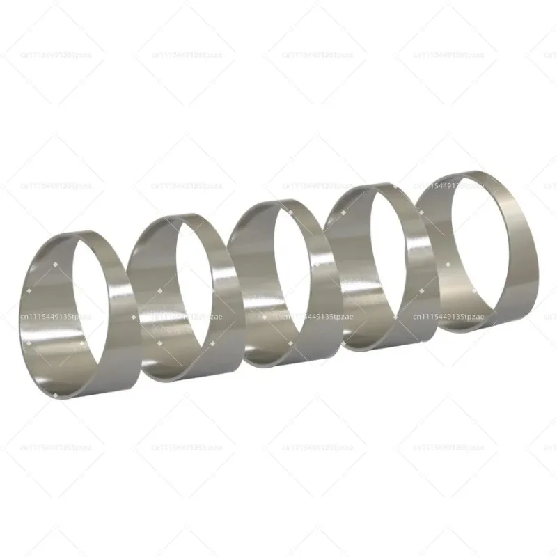 5Pcs/Set Tight Radius Pie Cuts, Unwelded Stainless Steel Pipe Fittings 1.75/2.5/3 Inch, Pre-Cut & Deburred