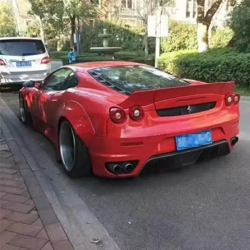 طراز FRP LB لسيارة فيراري F430، عجلة حاجز الشفة الأمامية، قوس الناشر الخلفي، مجموعة هيكل السيارة #5