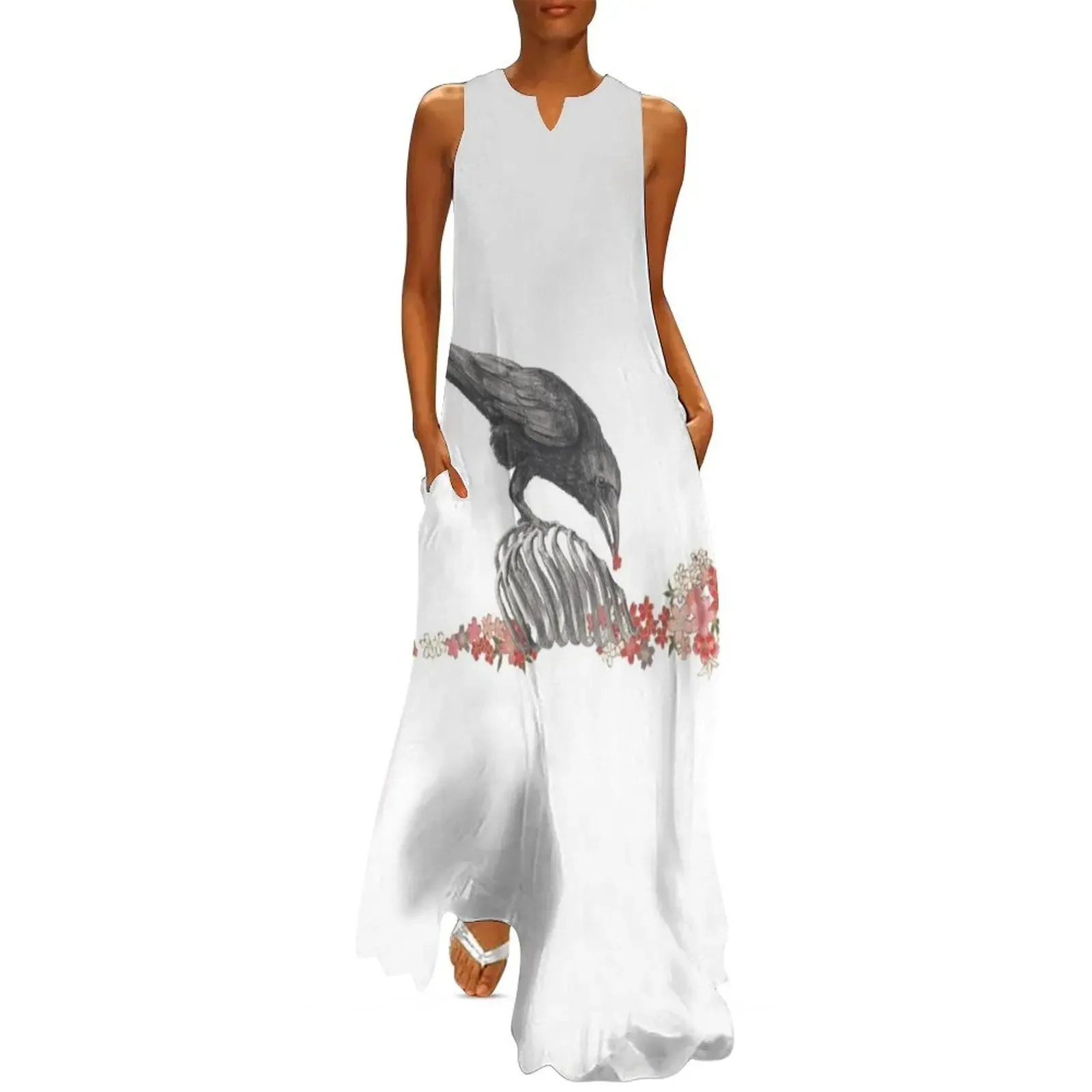 

The Bloodflower Crossroads Long Dress luxury dress Women's skirt womans clothing Dress
