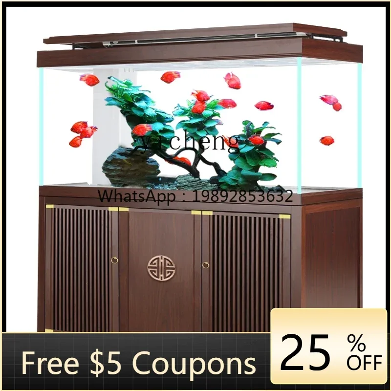 

Аквариум YGG для золотых рыбок с ультрабелым стеклом, безводный, с нижним фильтром