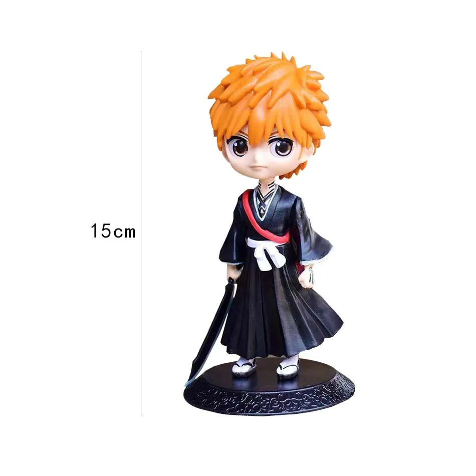 15cm Anime figure BLEACH Ichigo Kurosaki Captain ten Hitsugaya Toushirou PVC Action Figure Collectible Model Toys Kid Gift