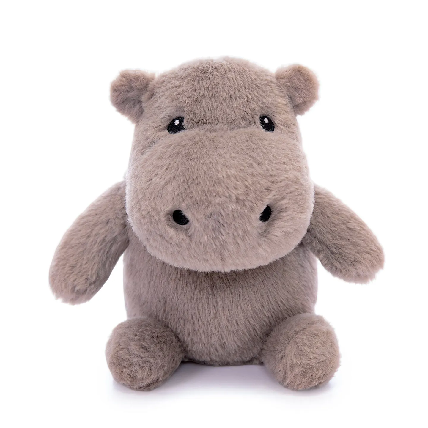 26 cm cartone animato animale carino bambola di peluche rotondo grasso elefante ippopotamo leone peluche decorazione della casa morbido regalo rilassante per i bambini