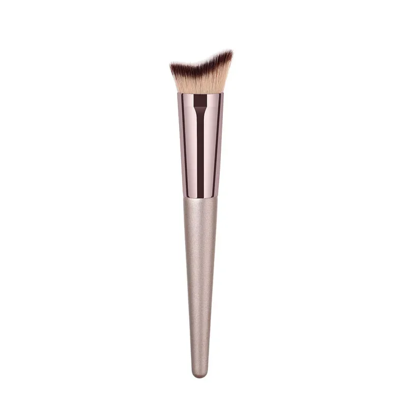 Karsyngirl 1pcs Champagne Makeup Brush for Cosmetic Foundation Powder Blush Eyeshadow Kabuki Blending Make Up Brush Beauty Tool