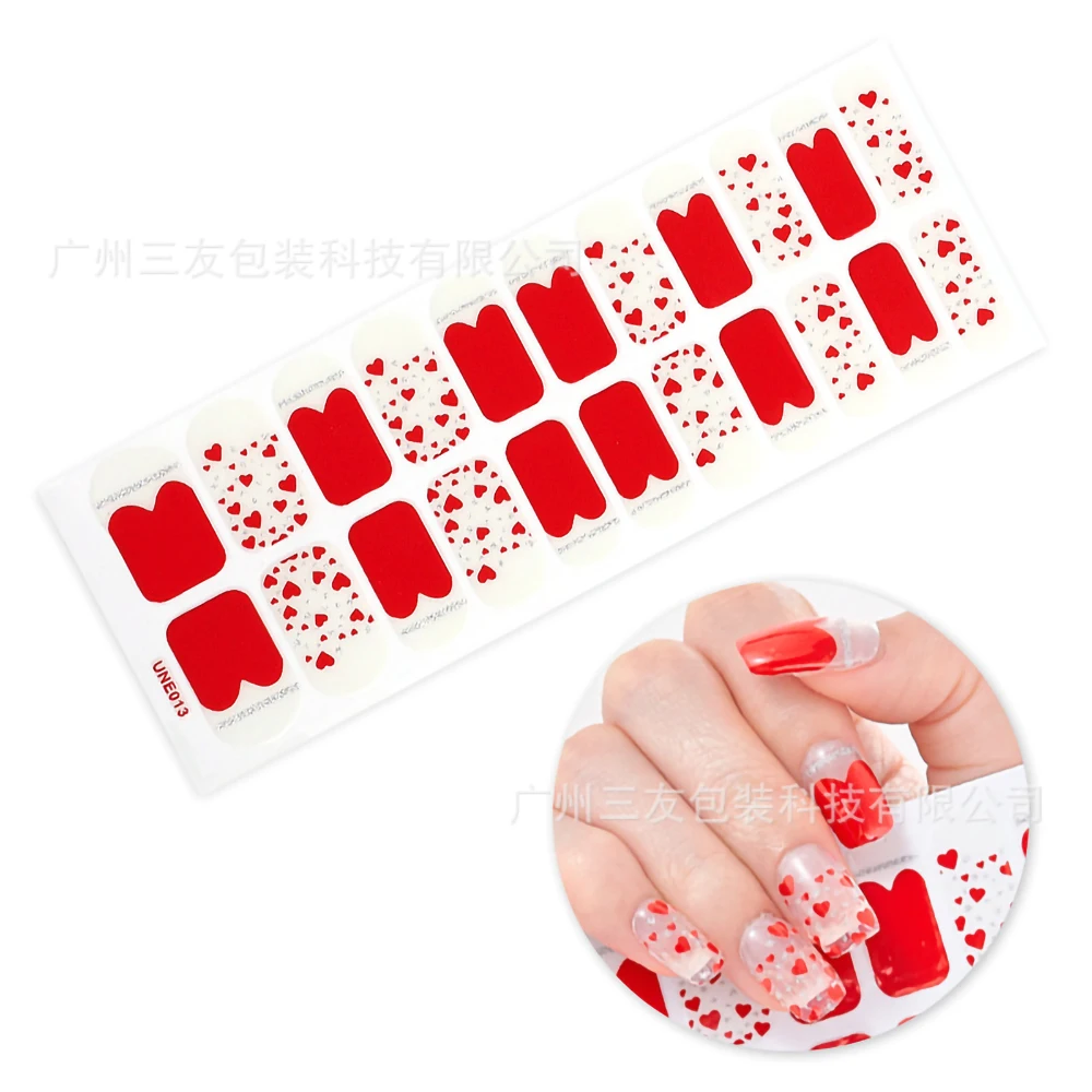 Nail Art Polish Film Full Coverage Stickers Bronzing Decals Foil All for Manicure Supplies Tools,Press on,Colour Translucent