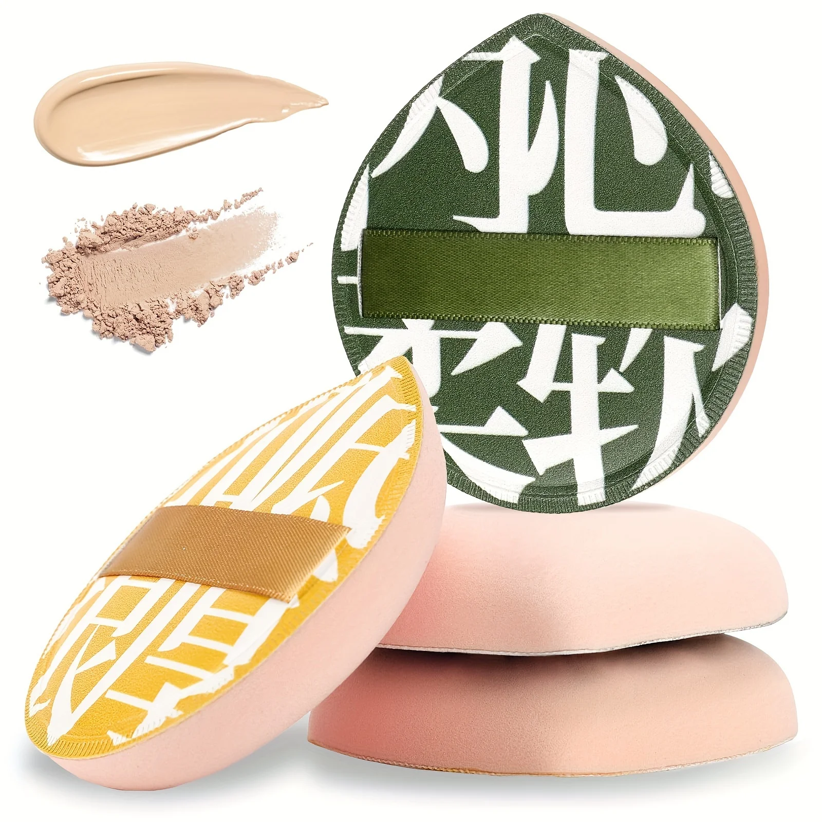 

Air cushion powder puff, for foundation and concealer, setting powder, smooth makeup application, no powder absorption