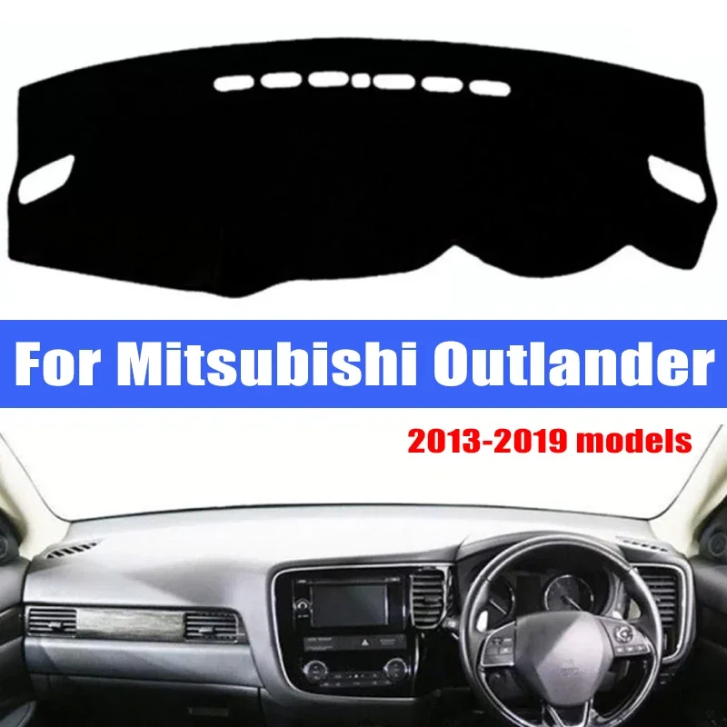 

Car Dashboard Cover Sun Shade Mats Avoid Light Pads Instrument Panel Protective For Mitsubishi Outlander 2013-2019 Models