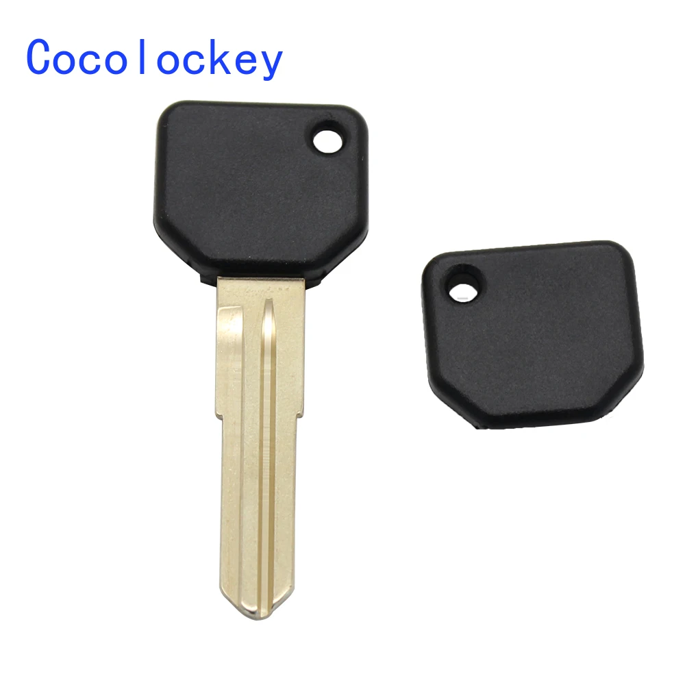 Cocolockey Transponder Key Shell Case per Toyota per Daihatsu Chip Key Fob portachiavi senza Chip nessun LOGO accessori per auto