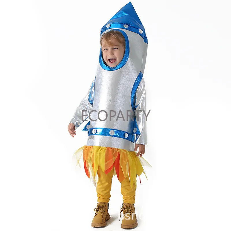 Motoparty rakieta kosmiczna Cosplay kosmiczny kosmos astronauta kostium na Halloween dla dzieci disfraz drop ship ecoparty
