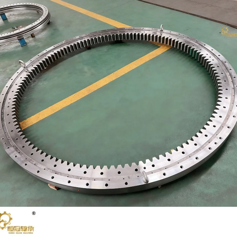 LG925D Excavator Slewing Ring Bearing Turntable Ring 26b0272 922 Custom Slewing Gear ABEC3-5-7-9 Precision Four Point Contact