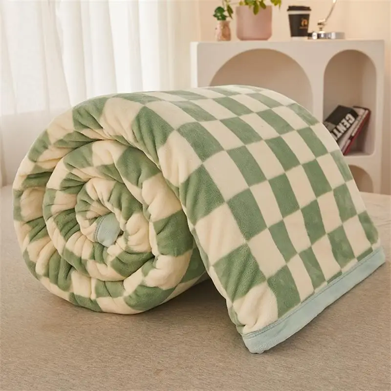 

Red Rose Print Blanket for Bedroom Floral Soft Air Conditioning Blankets Keep Warm Sofa Milk Velvet Blanket Portable Nap Blanket