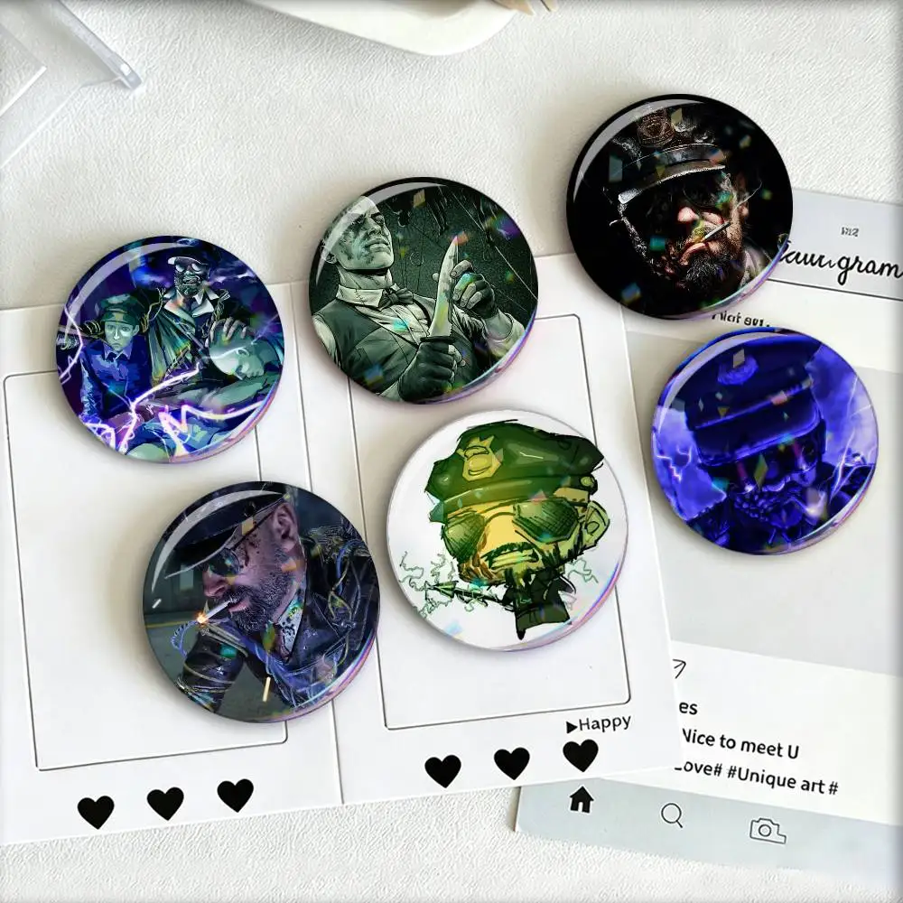 

O-Outlast Leland Coyle Laser Badge Applicable For Backpack Clothes Hats Decor Creative Accessories