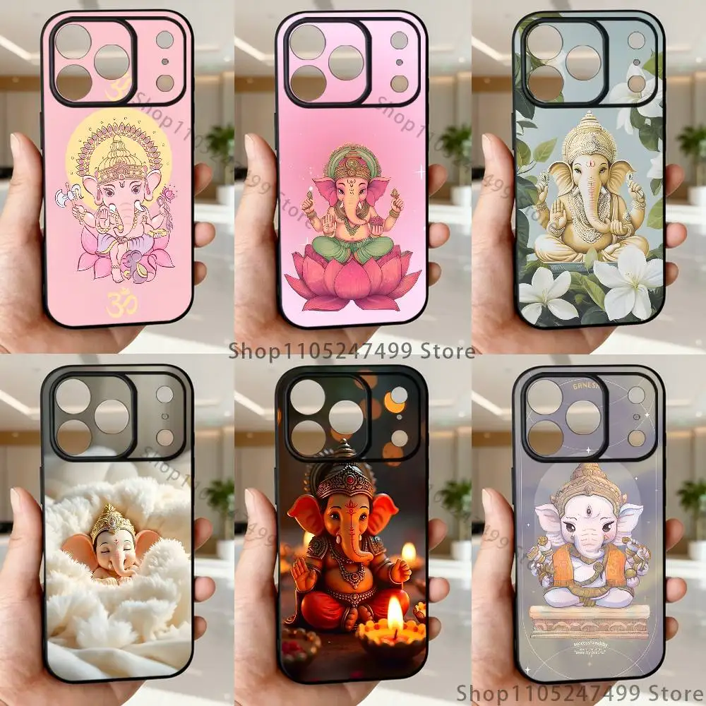 

Ganesh Elephant God Phone Case For iPhone 17,16,15,14,13,12,11,Pro,Max,Plus,E,Air,Mini Protective TPU Cover
