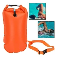 Inflatable Open Swimming Buoy Tow Lightweight Swimming Air Bag Storage With Waist Belt Water Sport Swimming Storage Float Tools 6