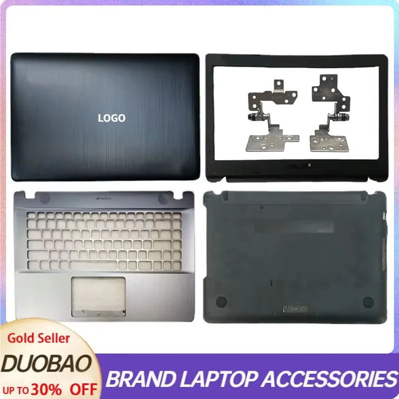 

For ASUS A441 K441 X441 X441S F441 R414U S441U Laptop LCD Back Cover/Front Bezel Palm Rest/Bottom Case/Palm Rest Keyboard hinge