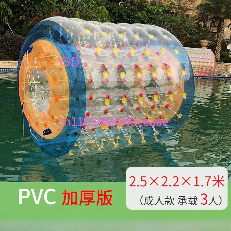 Inflatable water roller ball snow recreation facilities playground winter thickened transparent grass roll walking yobo