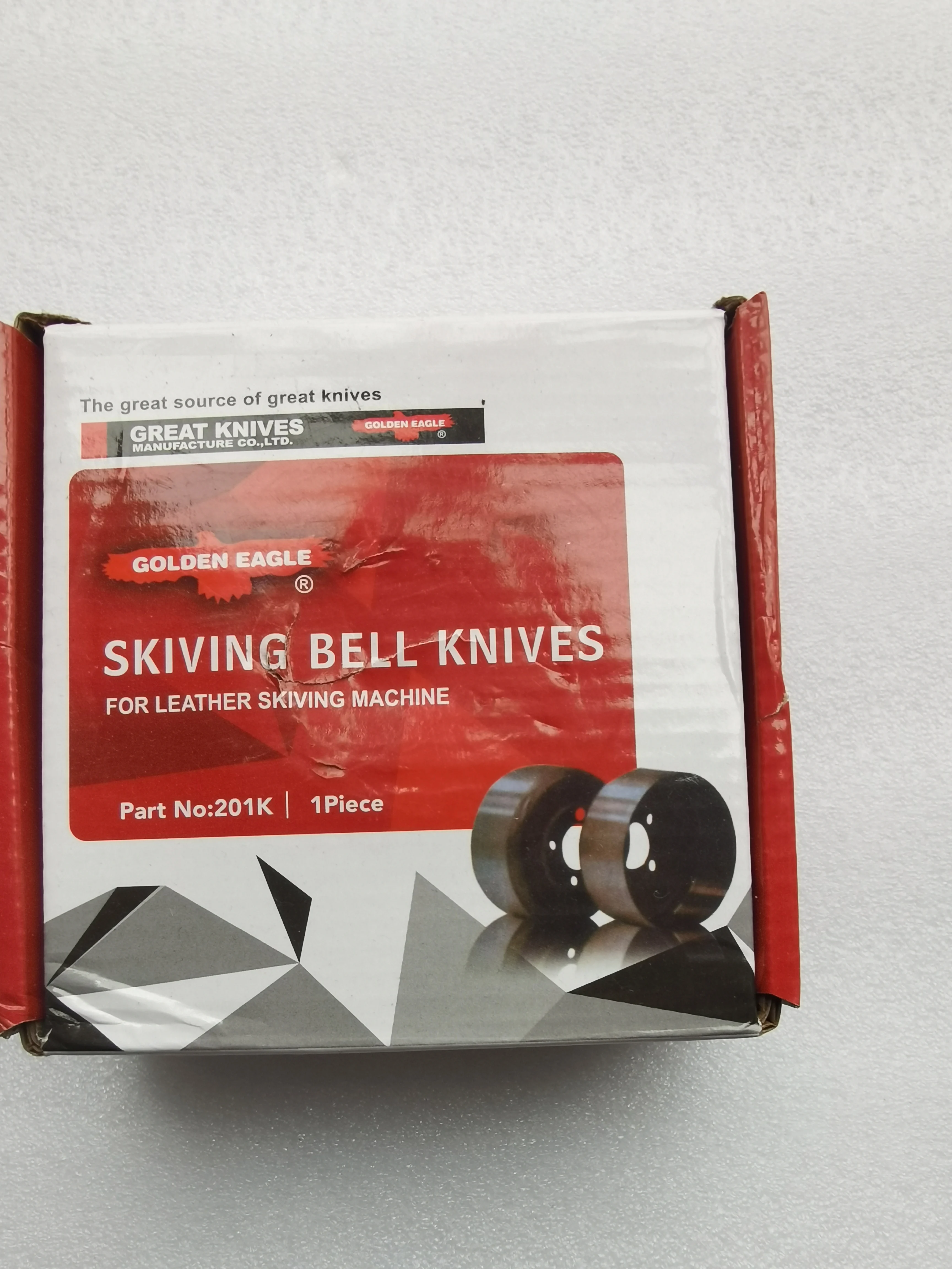 Skiving Bell Knives/ Blade，For 801 Series Leather Skiving Machine,Stainless,Part NO.201K,Best Seller With High Quality!