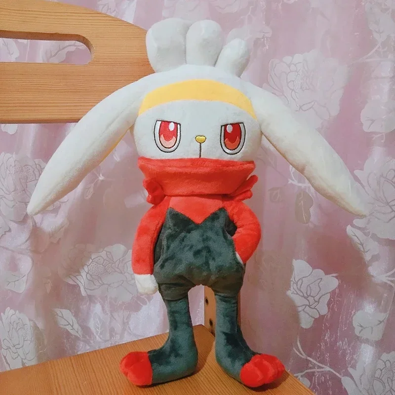 30cm Scorbunny Pokemon Plüschtiere Anime Puppe niedlichen Ornament Pokémon Cartoon gefüllt Plüsch Kissen Geschenk für Kinder Weihnachten