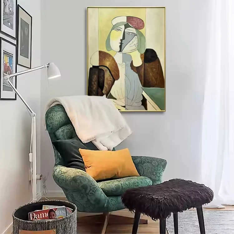 For Pablo Picass Untitled Bstract Vintage Pablo Picasso Canvas Wall Art Canvas Painting Famous Oil Paintings Reproductions