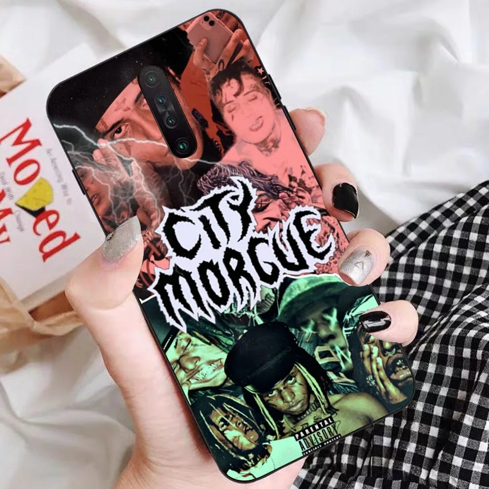 C-City Morgue Zillakami Phone Case For Redmi 5 6 7 8 9 10 Plus Pro 6 7 8 9 A GO K20 K30 K40 Pro Plus F3 Fundas