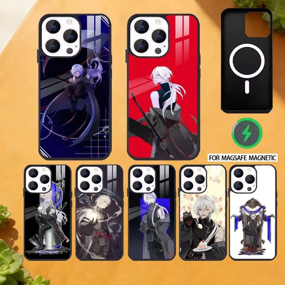 

A Date with D-Death Phone Case For iPhone 17,16,15,14,13,12,Plus,Pro,Max For Magsafe Magnetic Wireless Charge