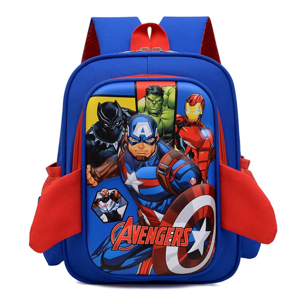 Mochila de princesa Disney para crianças, multi-padrão, impermeável, respirável, luz, moda, novo estilo, para a escola