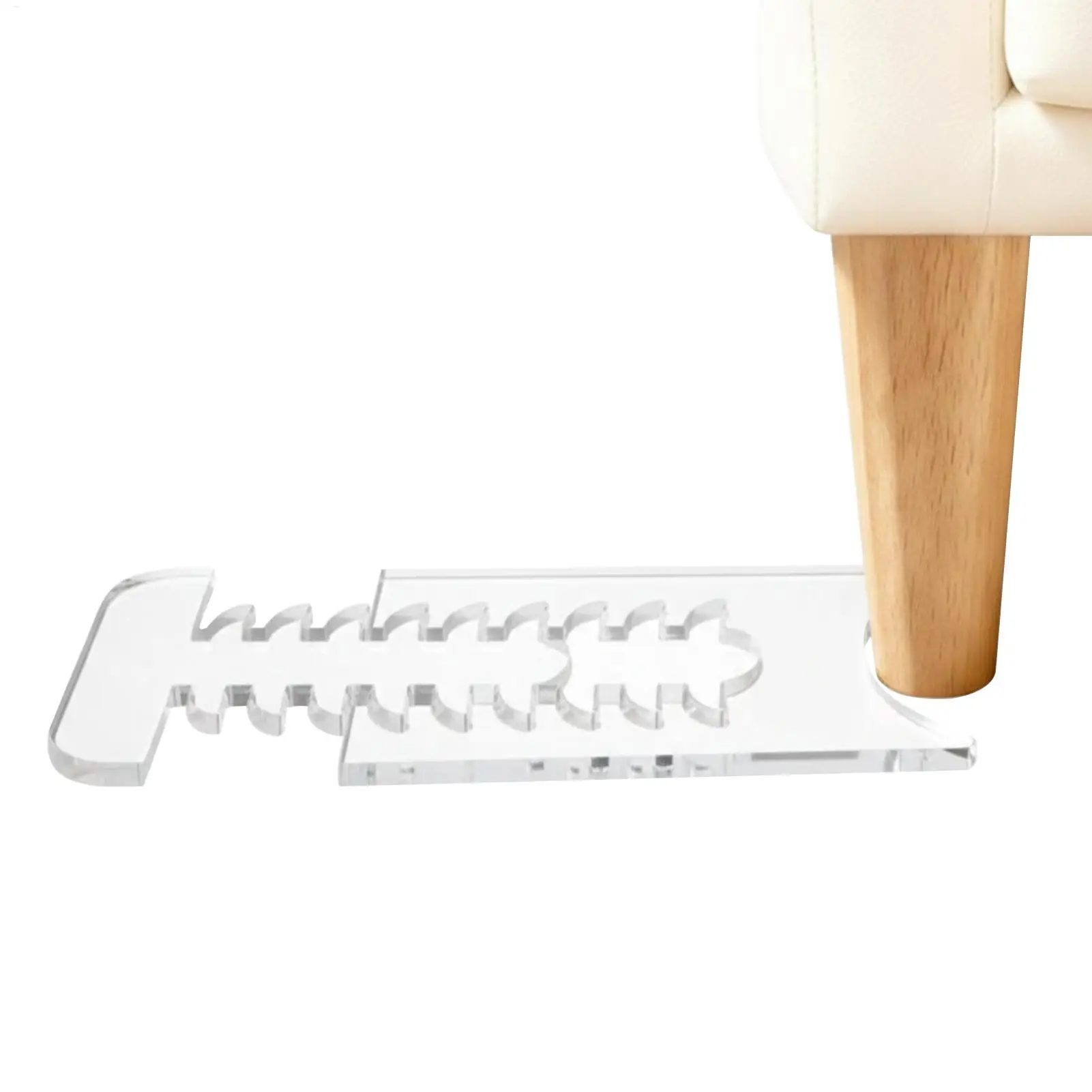 Sofa cushions and furniture protectors to prevent slipping; adjustable acrylic wall spacers to reduce fire risk and save