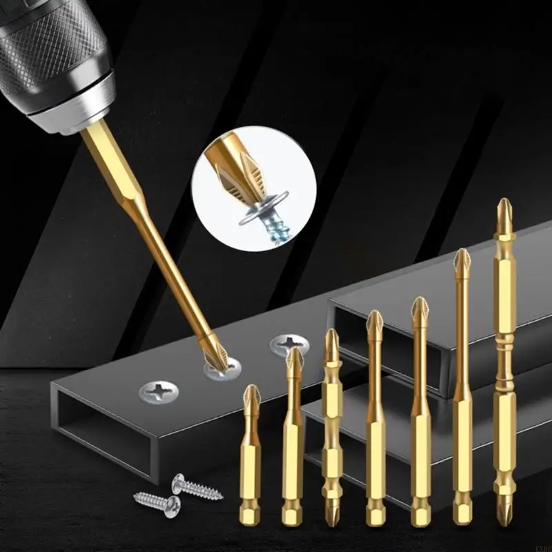 Bit tuốc nơ vít đầu để tăng cường độ bền và hiệu quả, trình điều khiển từ tính cứng chuyên nghiệp bits kxre