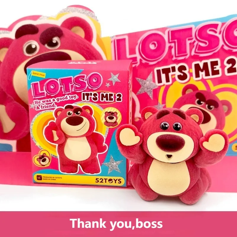 

52TOYS Lotso Huggin'ear It's Me2 Series Blind Box Doll Fashion Trend Girlfriend Holiday Gifts Accessories Cute Ornament Figurine