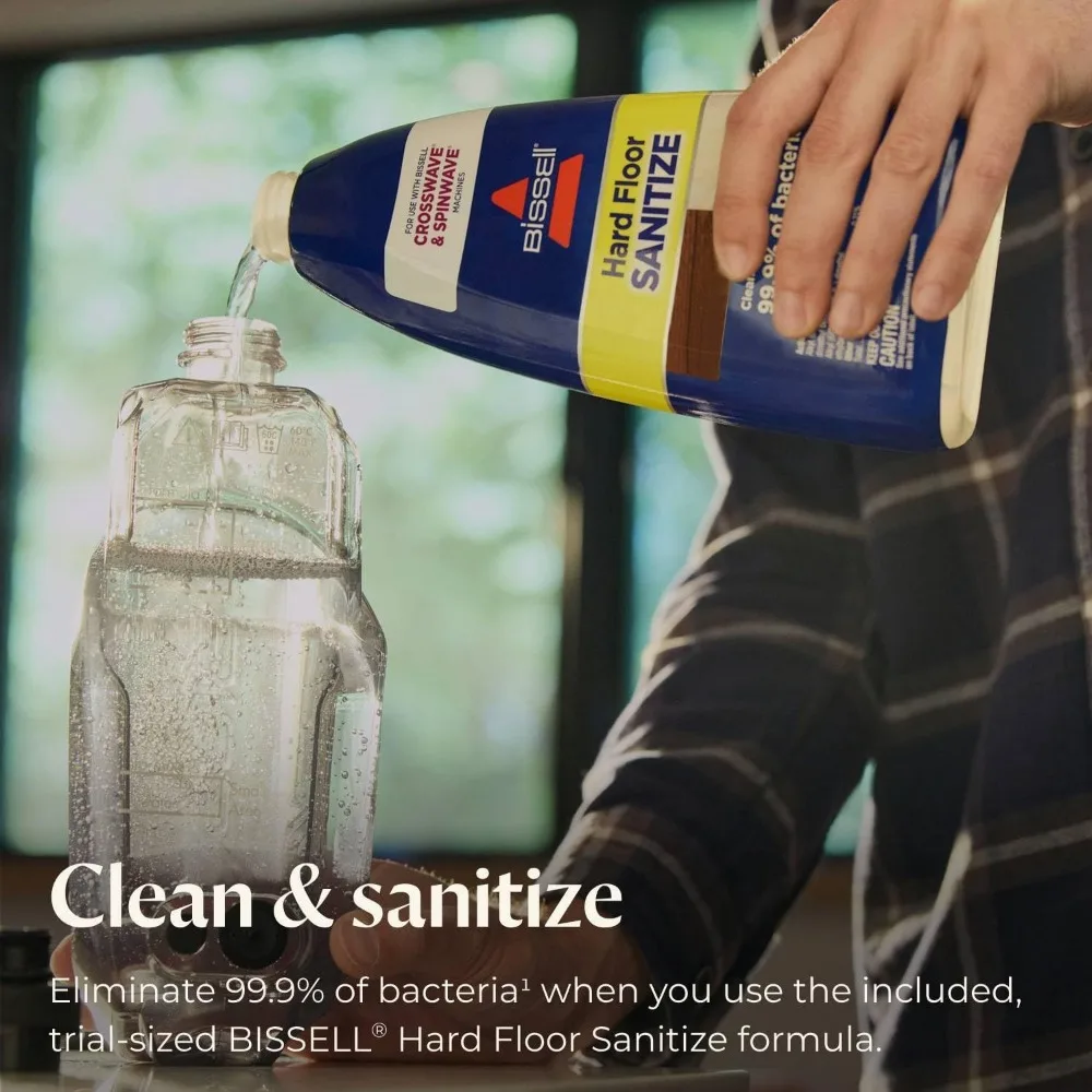 Multi-Purpose Steam Vacuum Cleaner with Wash and Sanitize Features, Wet Dry Functionality