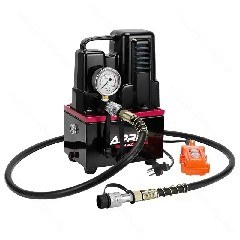 1.2KW High Voltage Electric Hydraulic Pump QQ 700 Portable Hydraulic Station Power Unit For Hydraulic Tool Driving Operation