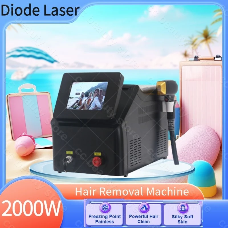 

808 diode laser hair remover machine for women Triple Wavelength 755nm 808nm 1064nm Skin Rejuvenation Machine