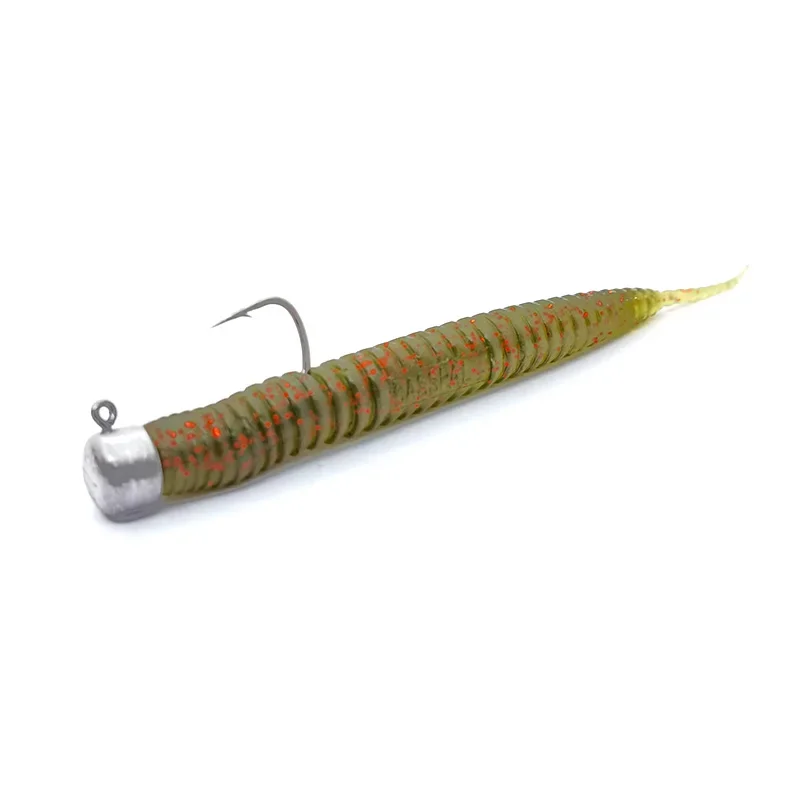 5pcs Fishing Lure NED Jig Head Hook Strong Anti Falling Off Auxiliary Stand Hooks Mandarin Fish Lead Bass Worm Fishhook