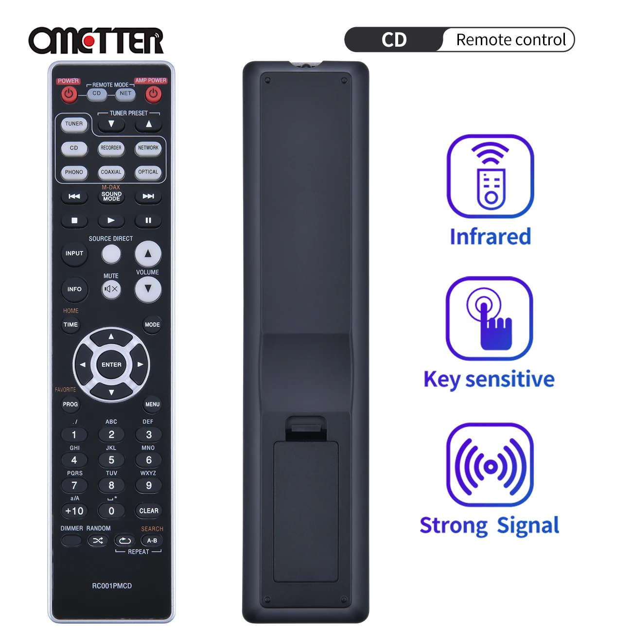 Remote RC001PMCD per Marantz CD6005: La Soluzione Perfetta per il Controllo Remoto Originale