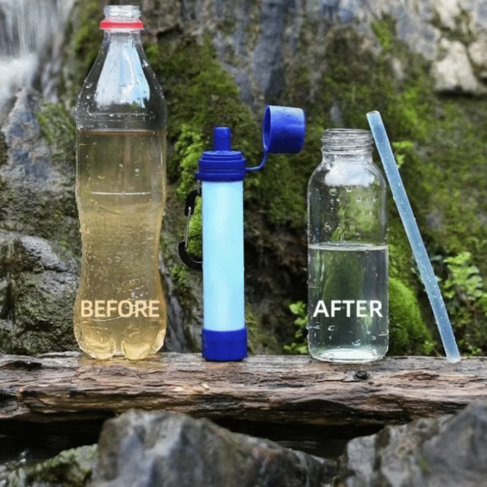 Mini Paille Filtrante Purifica - Water Purification Straw avis et prix