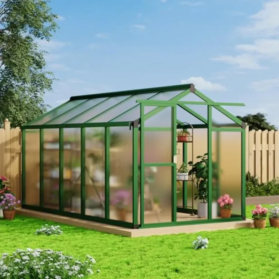 Outdoor aluminum house for feet protection large size, durable aluminum material, silver-gray color, weather-resistant and port