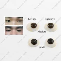 Imported high-molecular resin prosthetic eye piece atrophy, removal of ultra-thin fake eye deformity, eyeball shaping tool