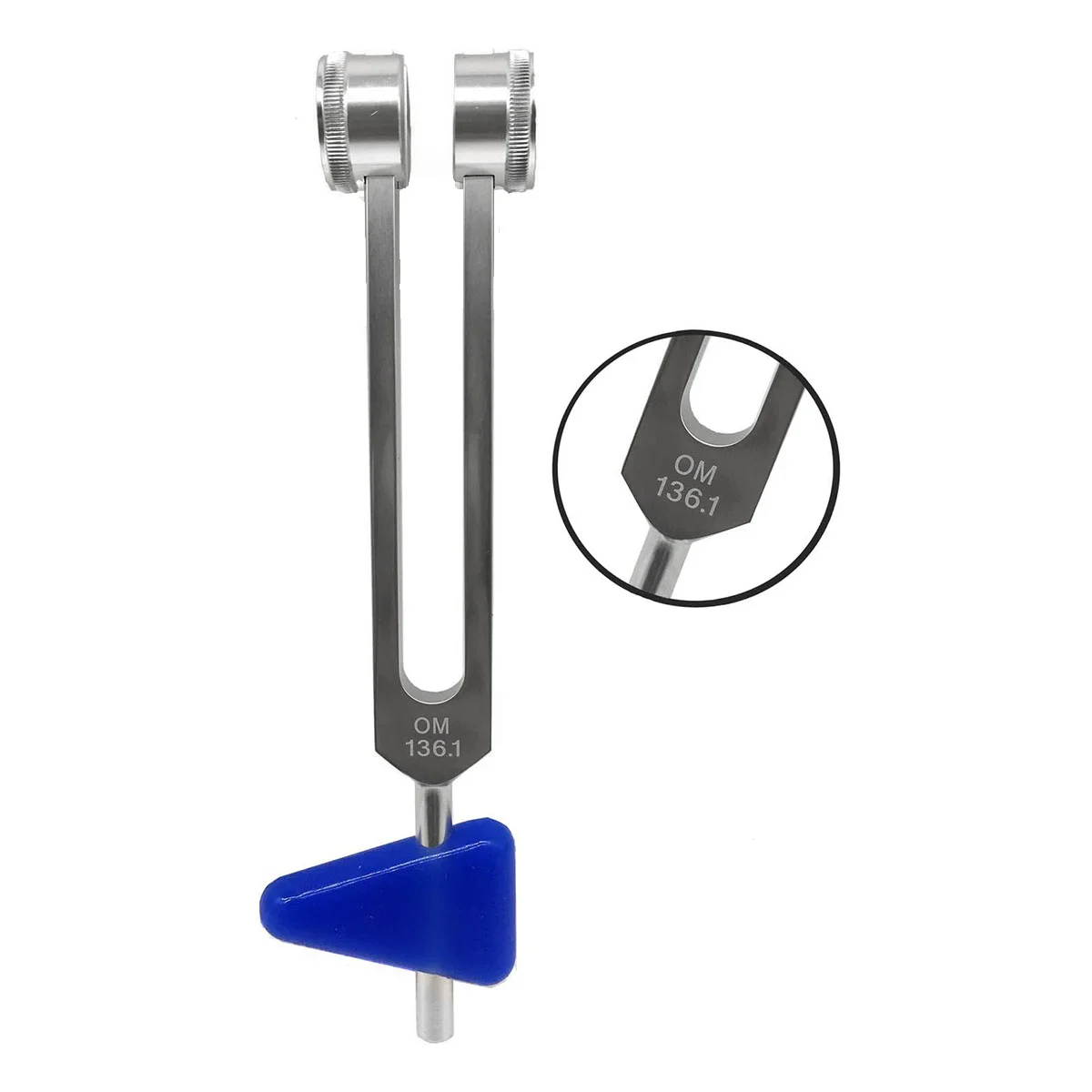 Канировочные вилки из алюминиевого сплава OM136,1 Гц с набором молотков для тестирования нервной системы, звуковое исцеление, терапия