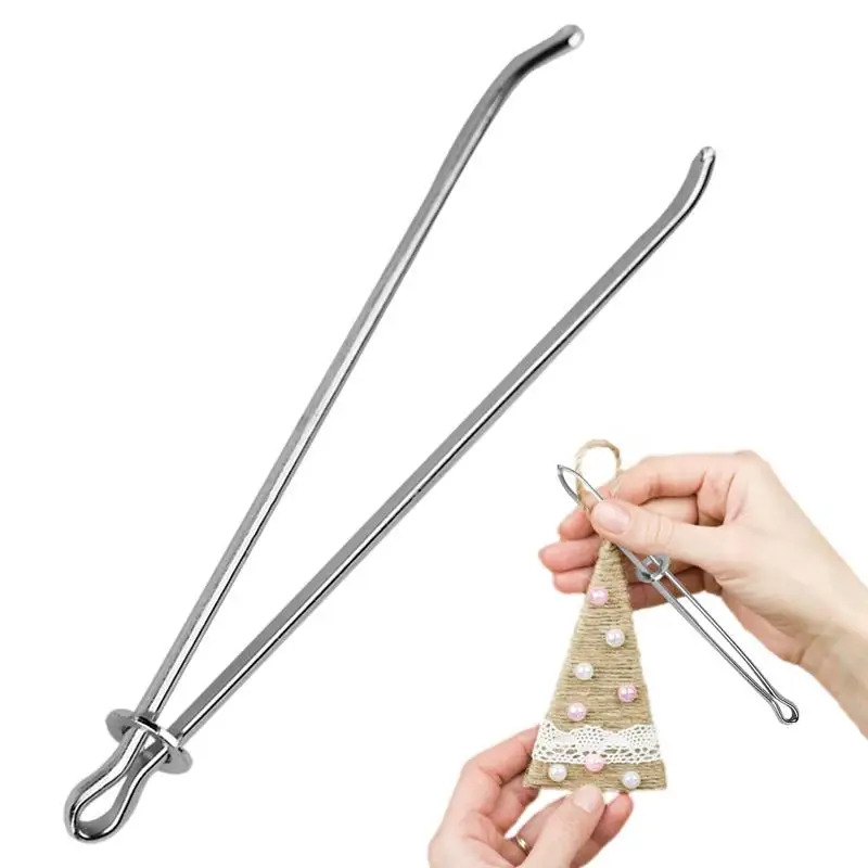 Threader Tool Tweezers Clips Quick & Easy Threader Tool For Fabric Belts Strips Threading Wool All Kinds Of Thicker Ropes