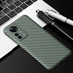 Ultra-Thin Carbon Fiber Case For Xiaomi 13 Pro/12SU/K30/K40/K50/Mi 10/10T/11/12 Pro/MIX 4 Matte Soft Touch Skin Protective Case