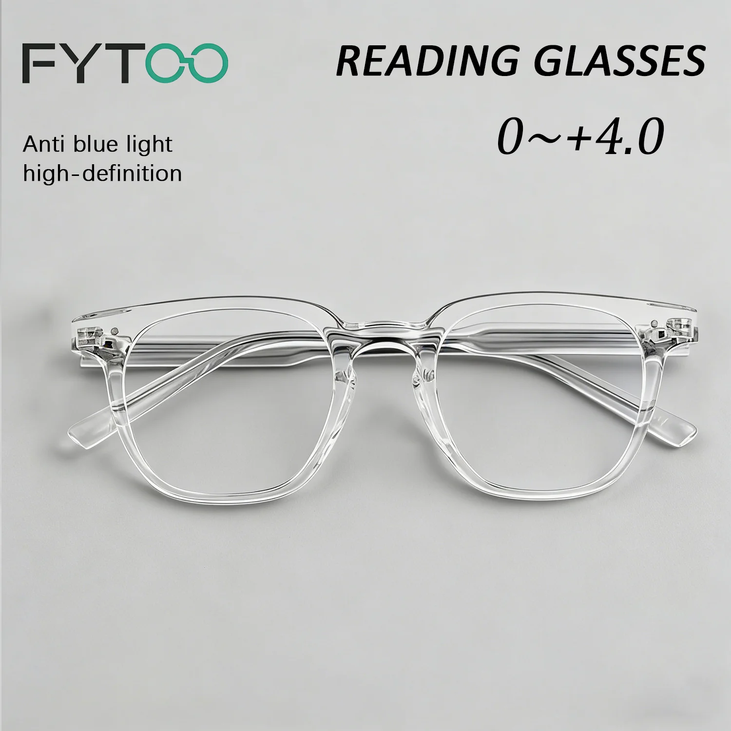 

Three in one progressive anti blue light reading glasses, ultra lightweight material reading glasses 5312TM
