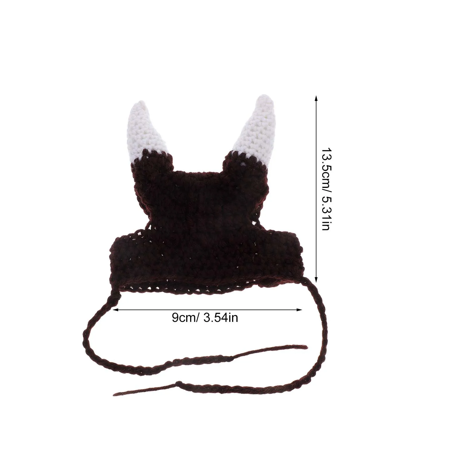 الحيوانات الأليفة القط قبعة الفايكنج القراصنة القرن تصميم لينة الدافئة غطاء للأذن للقطط الكلاب الحيوانات الأليفة الصغيرة حفلة الهالوين زي التبعي #6