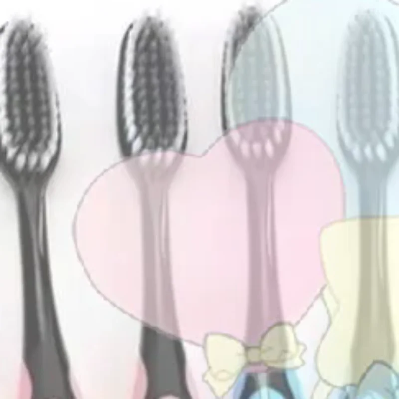 5/10Pcs Durable Small Round Head Soft Hair Toothbrush Individually Packaged For Adults Color Random