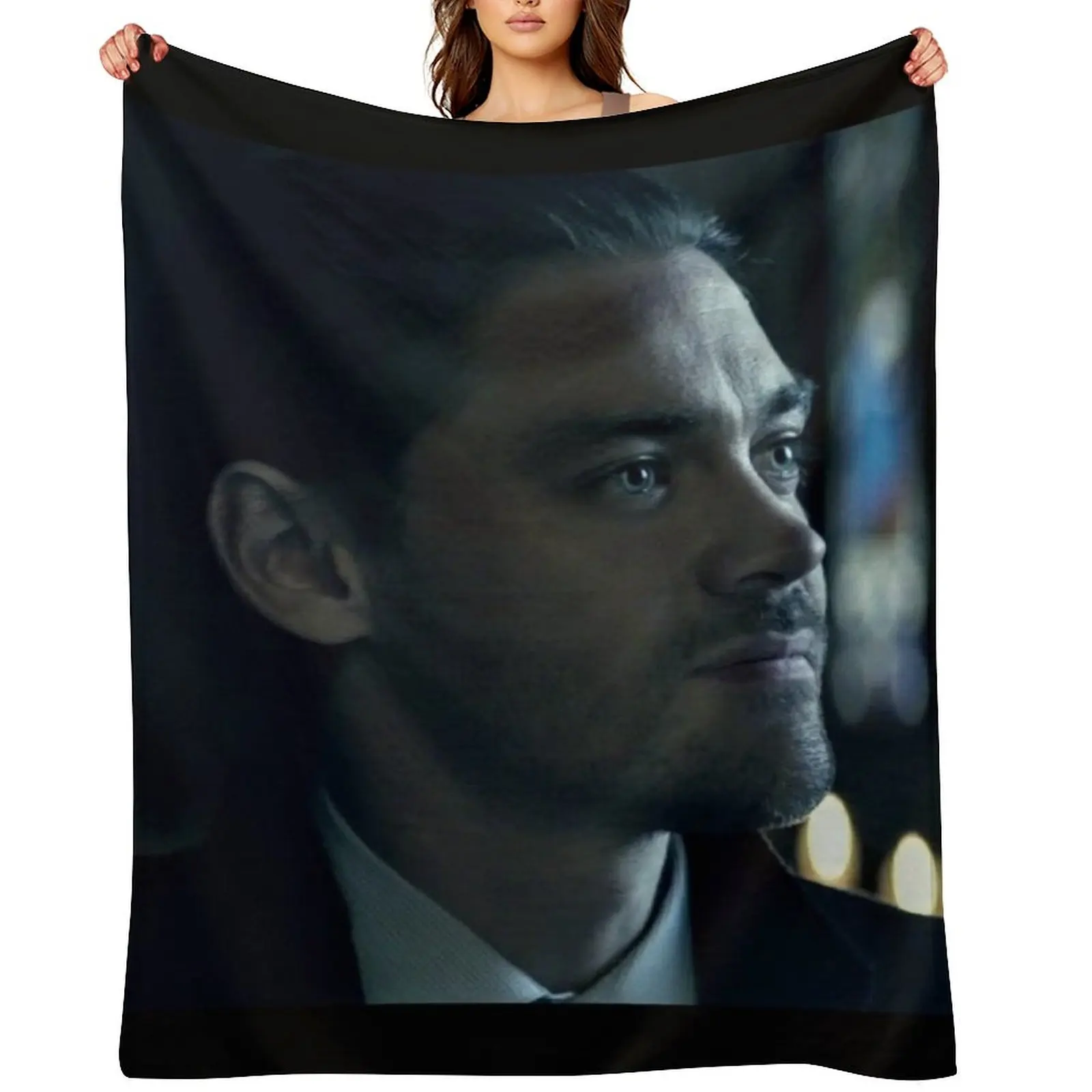 

Malcolm in Church Throw Blanket Warm Shaggy anime Cute Blankets