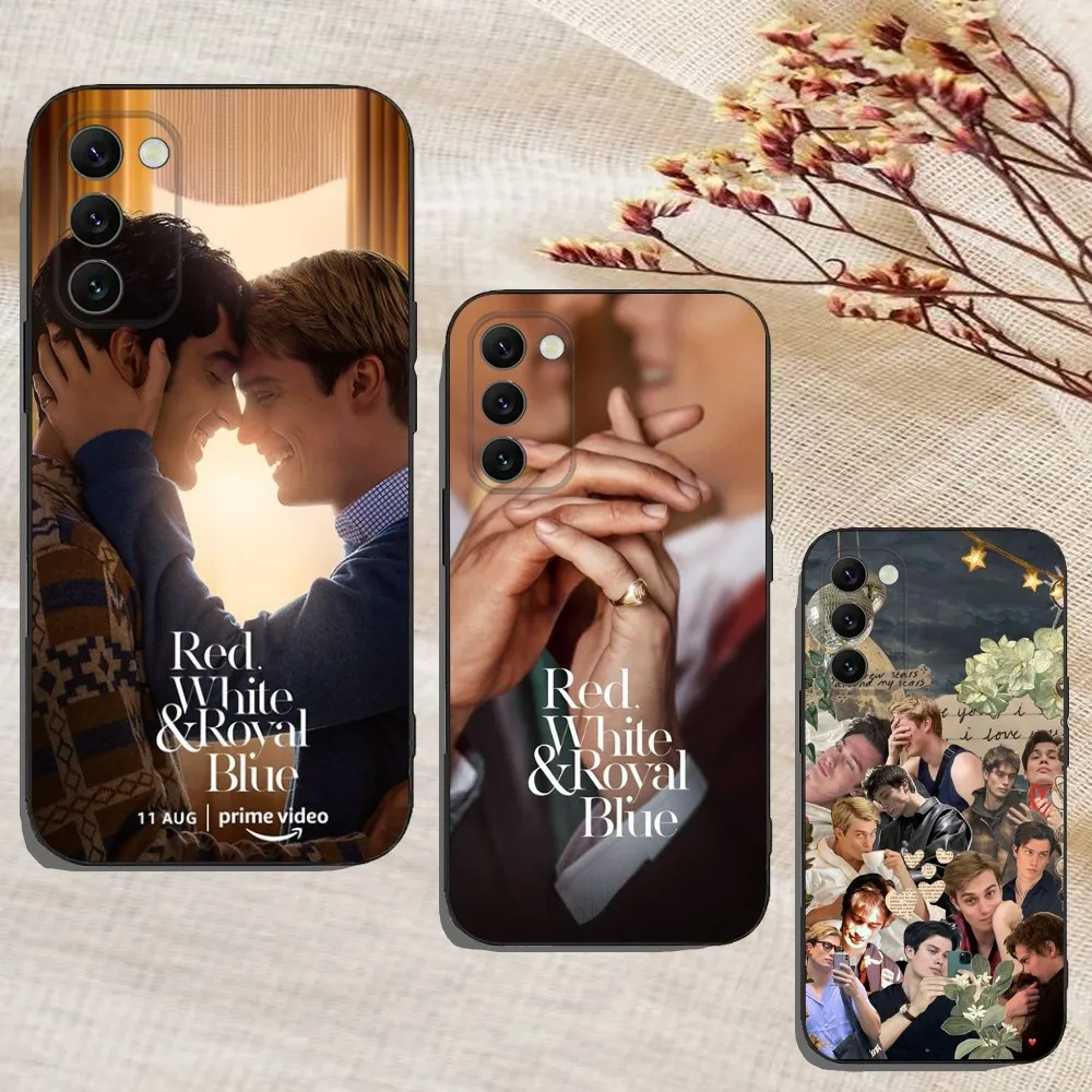 

Movie Red White & Royal Blue Phone Case For Samsung Galaxy A13,A21s,A22,A31,A32,A52,A53,A71,A80,A91 Soft Black Cover