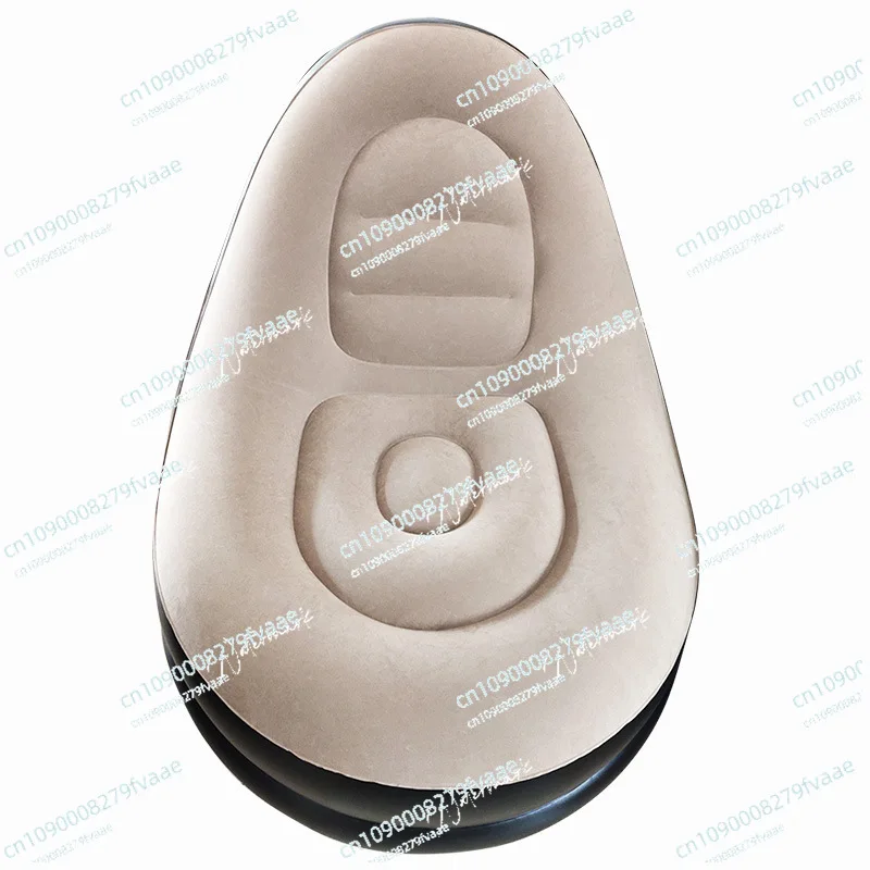 

Inflatable lazy sofa lunch break recliner outdoor portable foldable