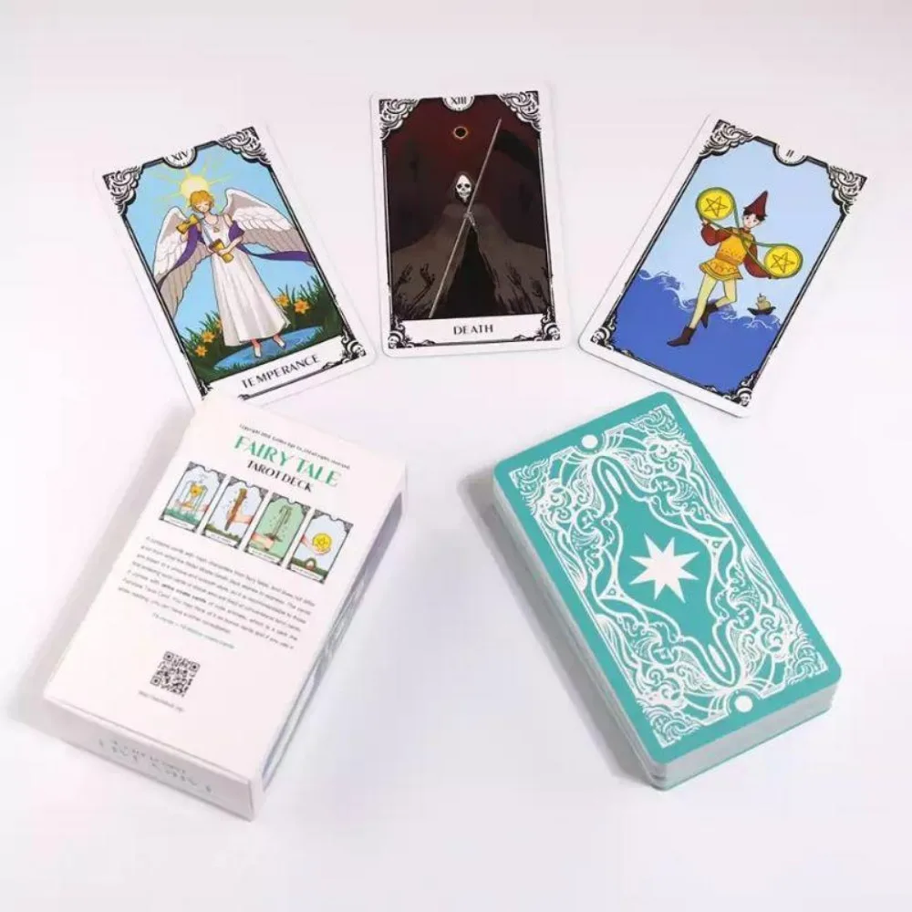 Dark Fairy Tale Tarot Deck 94-cards Court Cards of Cute Animals Card for Beginners