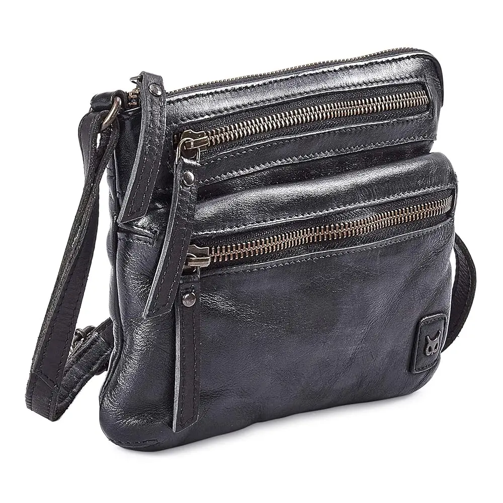 

Small Crossbody Bags for Women Leather Sling Purse with Adjustable Strap Multi Pocket Cross Over for Travel & Gift | Real Lea