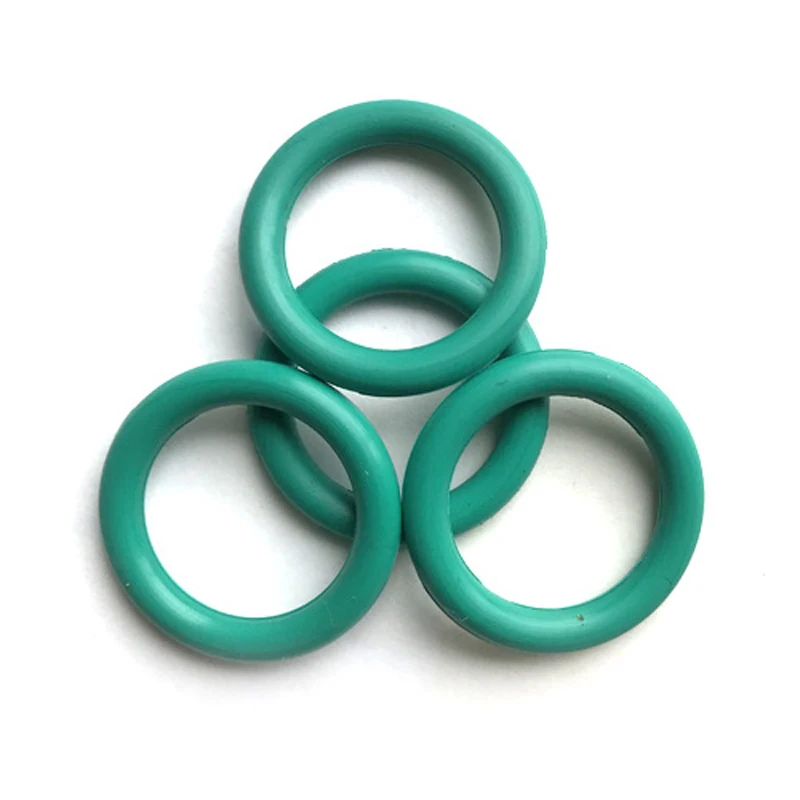 

5/20/30Pcs CS 2mm Green FKM O-Rings OD 5-100mm Sealing Gasket Insulation & Alkali & Acid Resistant High Temperature Resistance