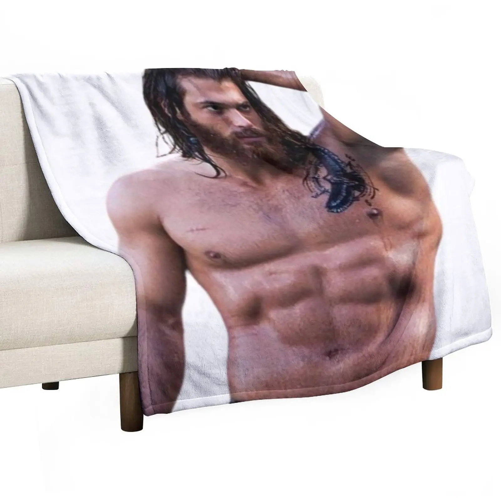 

CAN YAMAN Throw Blanket Decorative Sofa Blanket Thin Blanket