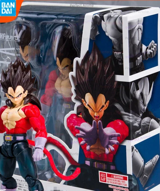 

Bandai Shf Dragon Ball GT Super Saiyan 4 Super 4 Super 4 Vegeta Action Figure 100% Original in Stock